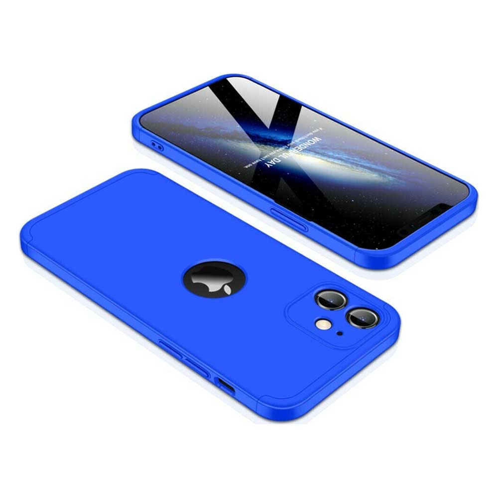 GKK 360 Full Body Protection Apple iPhone 12 Μπλε