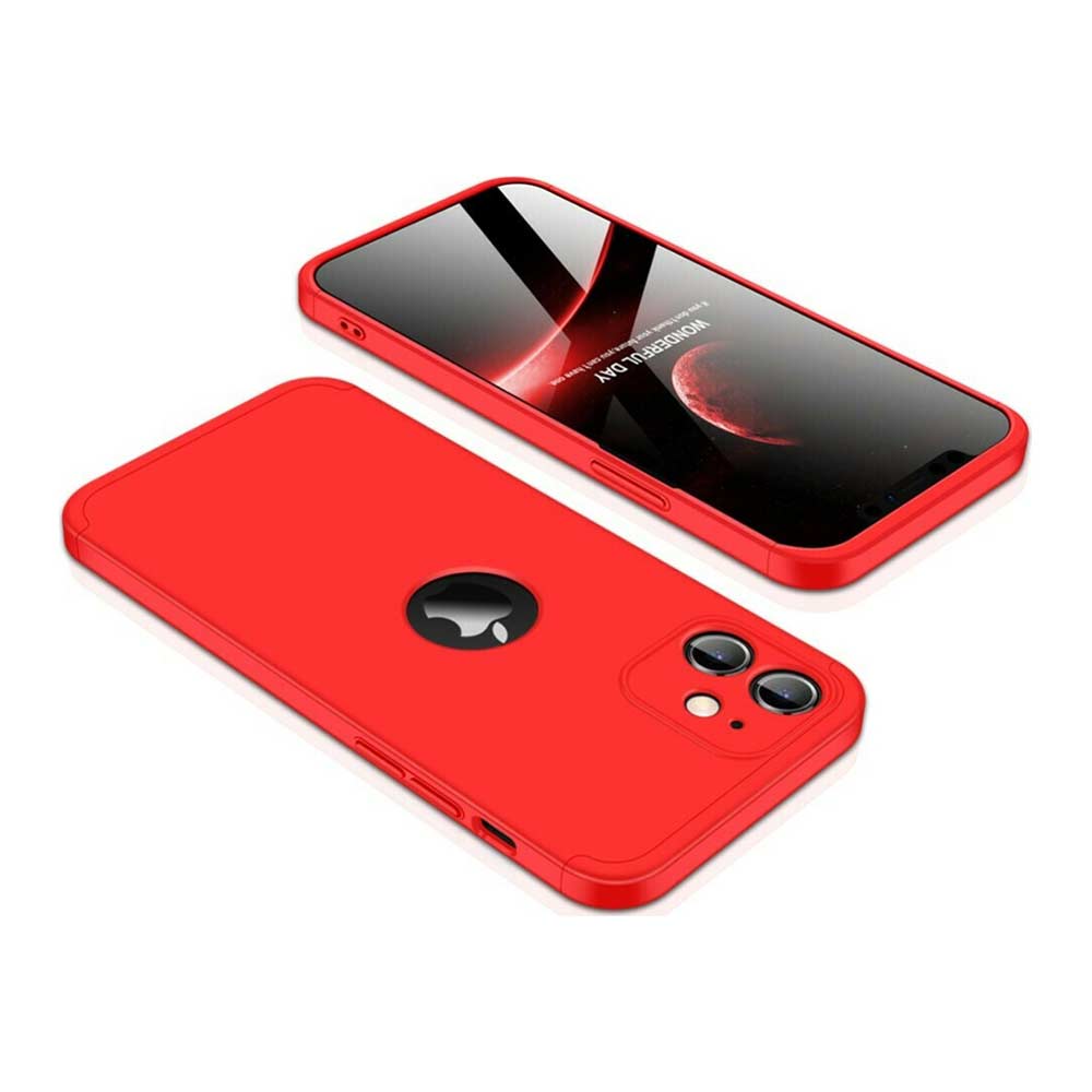 GKK 360 Full Body Protection Apple iPhone 12 mini Κόκκινο