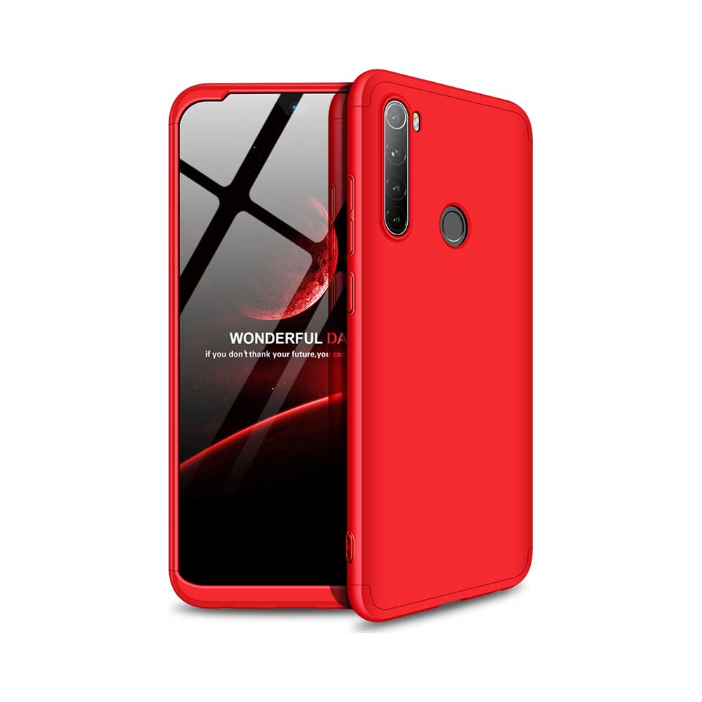 GKK 360 Full Body Protection Xiaomi Redmi Note 8 / Redmi Note 8 2021 Κόκκινο