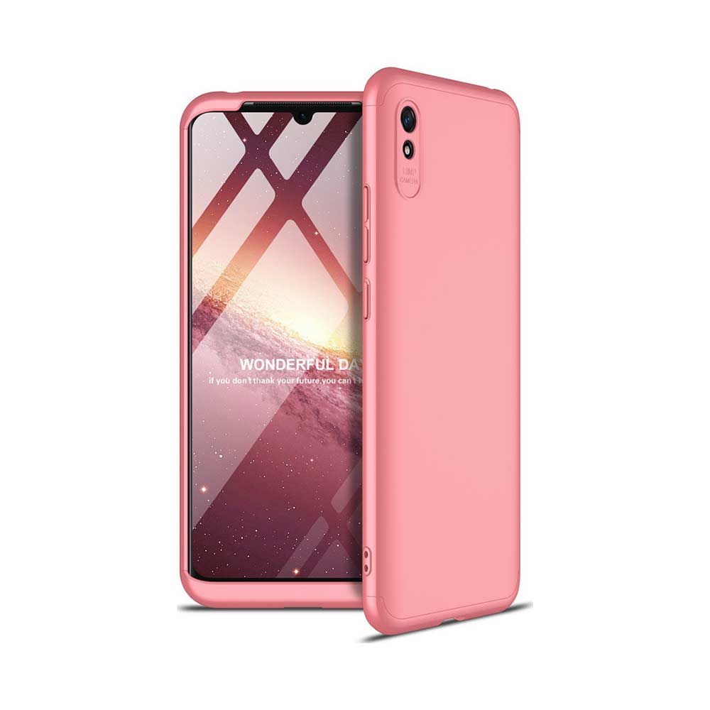 GKK 360 Full Body Protection Xiaomi Redmi 9A / Redmi 9AT Ροζ Χρυσό
