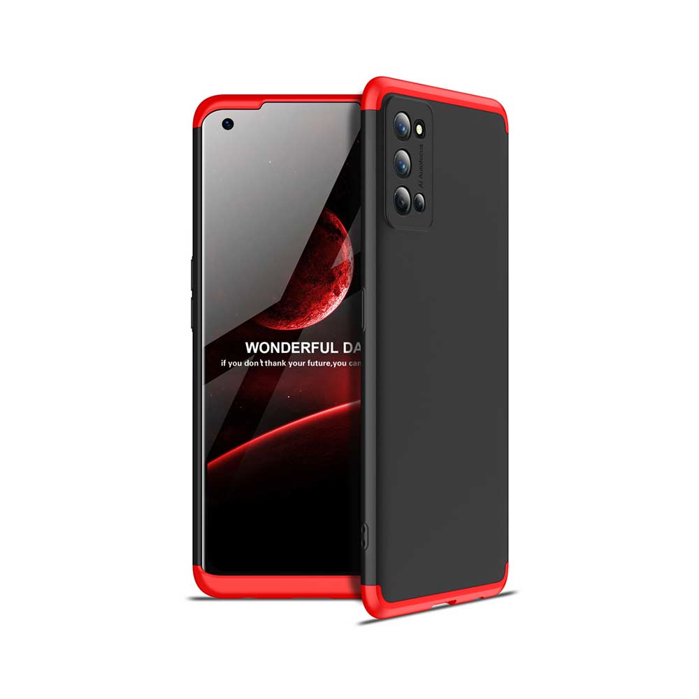 GKK 360 Full Body Protection Realme 7 Pro Μαύρο/Κόκκινο