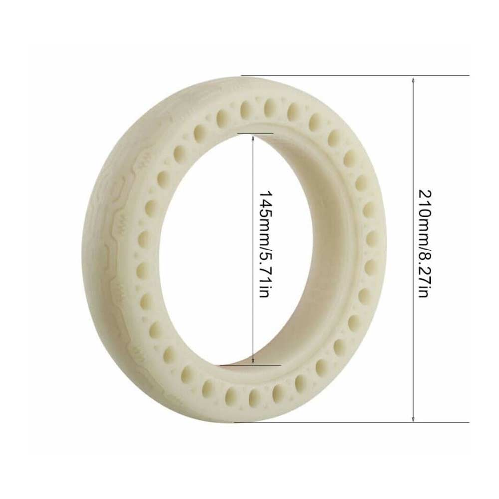 Ελαστικό Συμπαγές Φωσφοριζέ 8,5" για Scooter Xiaomi M365/ M365 PRO / 1S/ Pro 2, Mi 3 και άλλα Μοντέλα 8,5" Μπλέ