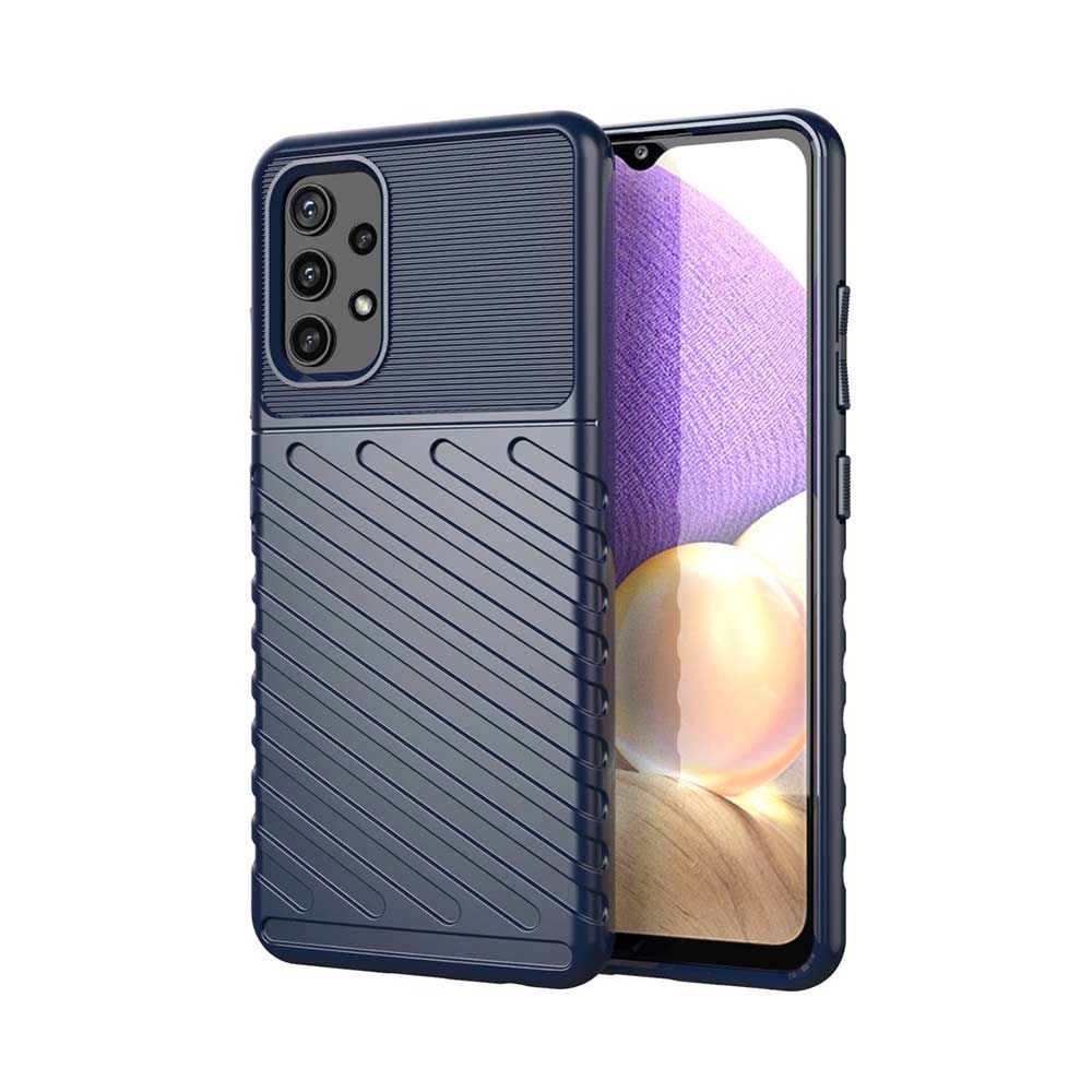 Θήκη Κινητού Thunder Case Flexible Tough Rugged Samsung Galaxy A52 4G/5G / Galaxy A52s 5G Μπλέ