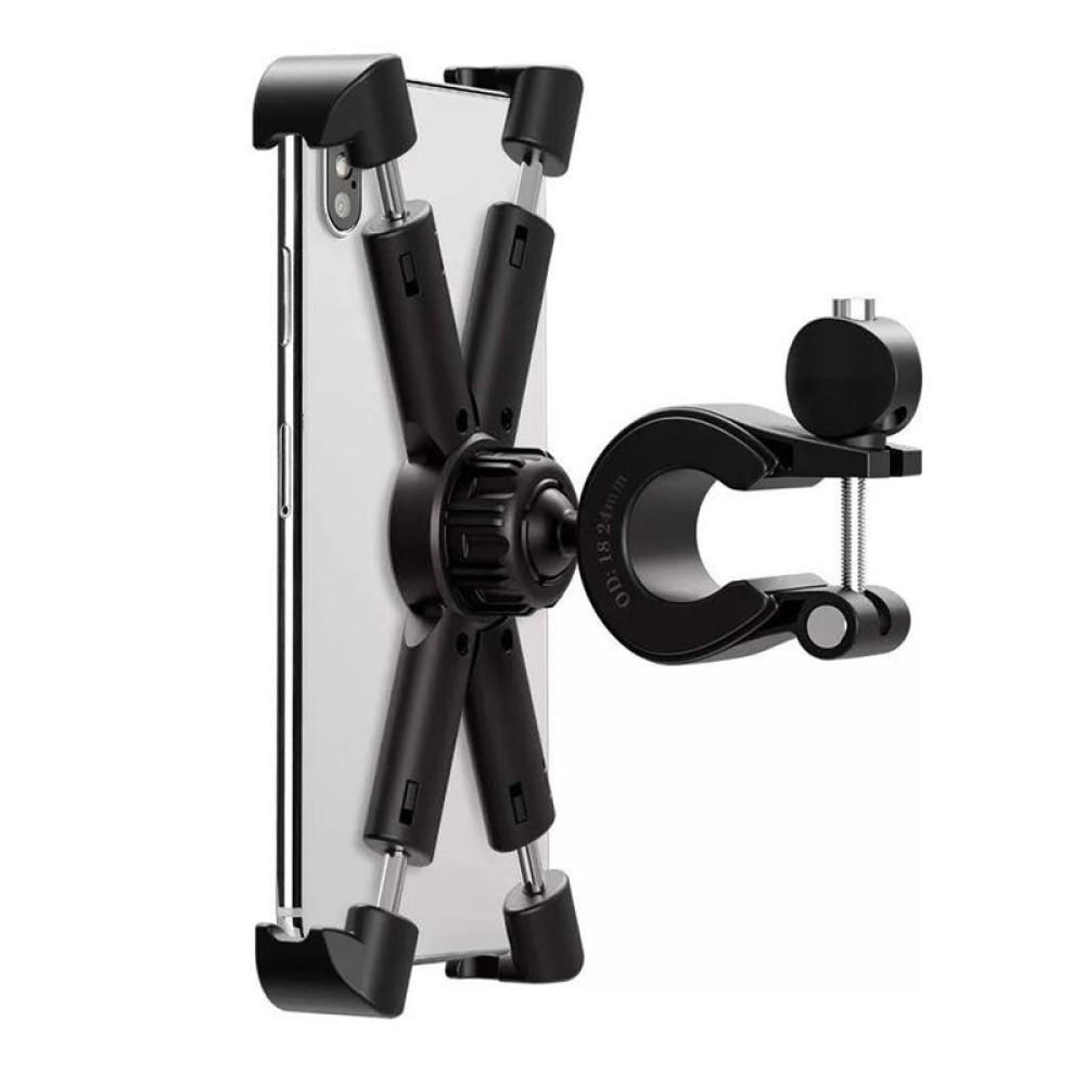 Βάση Τηλεφώνου 360 degree για Xiaomi M365 / M365 Pro/ Segway Ninebot ES1/ES2/ES4/ Ποδήλατα T-5C Μαύρο