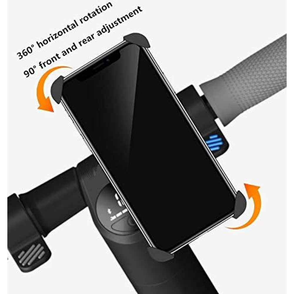 Βάση Τηλεφώνου 360 degree για Xiaomi M365 / M365 Pro/ Segway Ninebot ES1/ES2/ES4/ Ποδήλατα T-5C Μαύρο