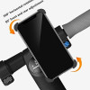 Βάση Τηλεφώνου 360 degree για Xiaomi M365 / M365 Pro/ Segway Ninebot ES1/ES2/ES4/ Ποδήλατα T-5C Μαύρο