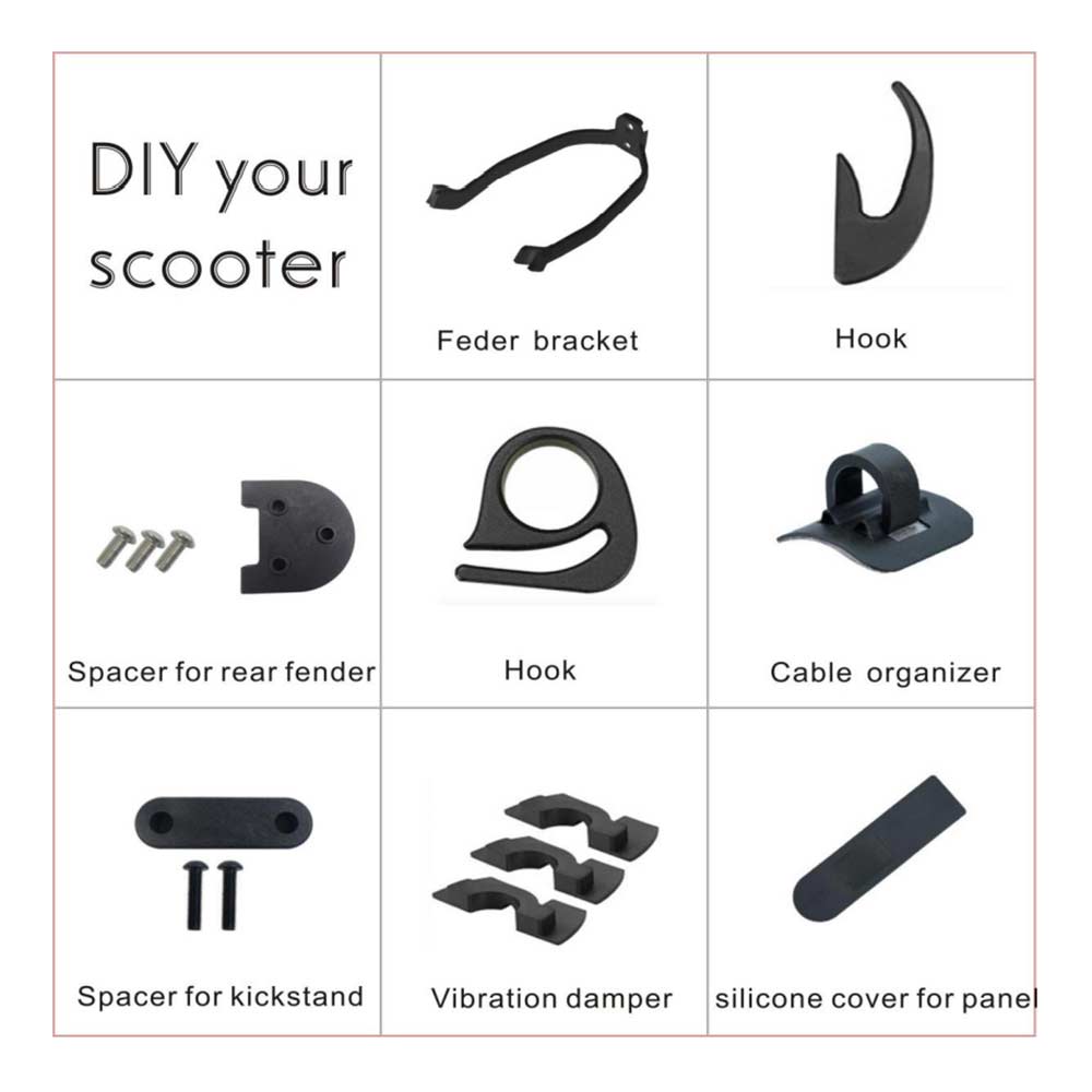 DIY Kit για Ηλεκτρικό Scooter Xiaomi M365 Μαύρο