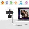 Webcam 2K Quad HD B8-C06 1440P Μαύρο