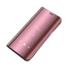 Clear View Cover Xiaomi Poco F3 / Mi 11i Ροζ Χρυσό