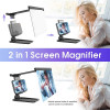 Μεγεθυντής Οθόνης Κινητού 12" L20 Screen magnifier Μαύρο