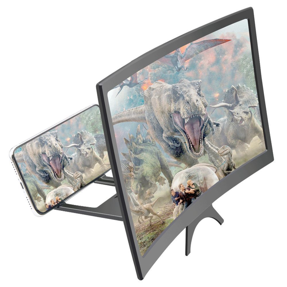 Μεγεθυντής Οθόνης Κινητού Curved 12-14" L6 Screen magnifier Μαύρο