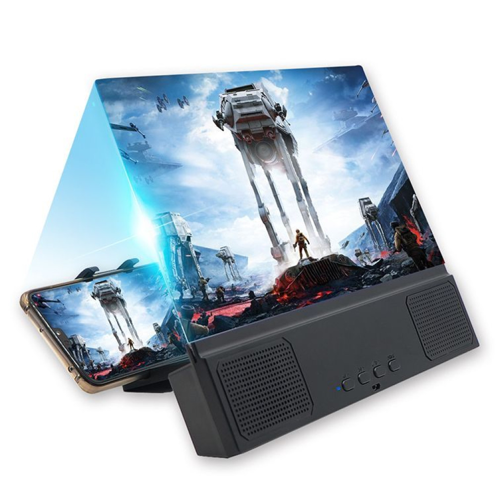 Μεγεθυντής Οθόνης Κινητού με Bluetooth Ηχείο 12" L2 Screen magnifier Μαύρο