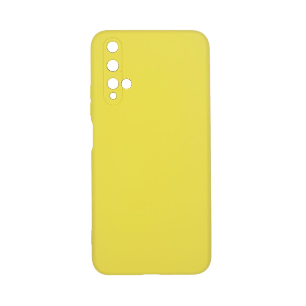 Θήκη Σιλικόνης My Colors Sonique Honor 20 / Nova 5T Κίτρινο