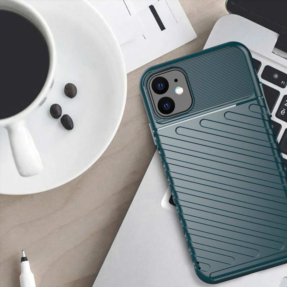 Θήκη Κινητού Thunder Case Flexible Tough Rugged Apple iPhone 11 Πράσινο