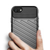 Θήκη Κινητού Thunder Case Flexible Tough Rugged Apple iPhone 7 / iPhone 8 / iPhone SE 2020 / iPhone SE 2022 Μαύρο