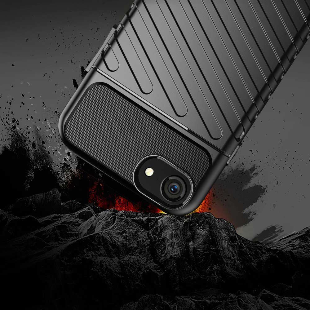 Θήκη Κινητού Thunder Case Flexible Tough Rugged Apple iPhone 7 / iPhone 8 / iPhone SE 2020 / iPhone SE 2022 Μαύρο
