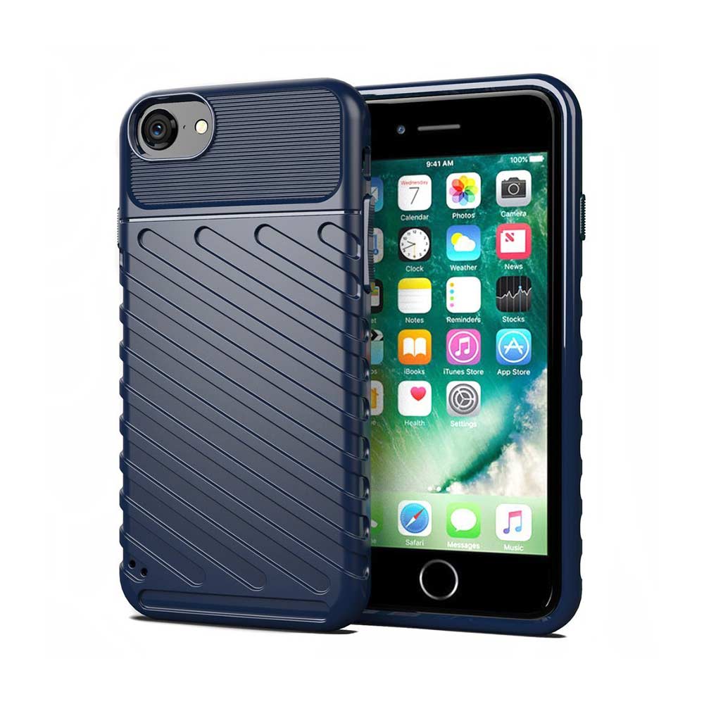 Θήκη Κινητού Thunder Case Flexible Tough Rugged Apple iPhone 7 / iPhone 8 / iPhone SE 2020 / iPhone SE 2022 Μπλέ