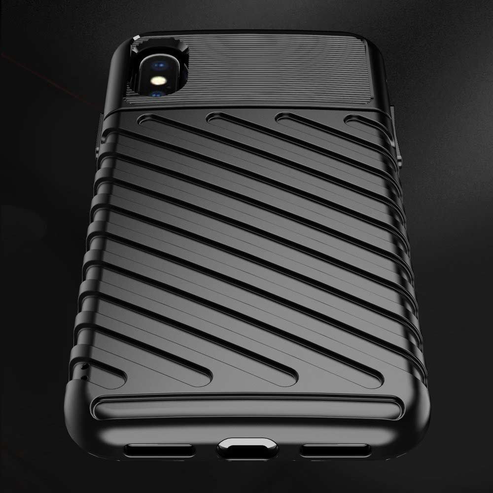 Θήκη Κινητού Thunder Case Flexible Tough Rugged Apple iPhone X / iPhone XS Μαύρο