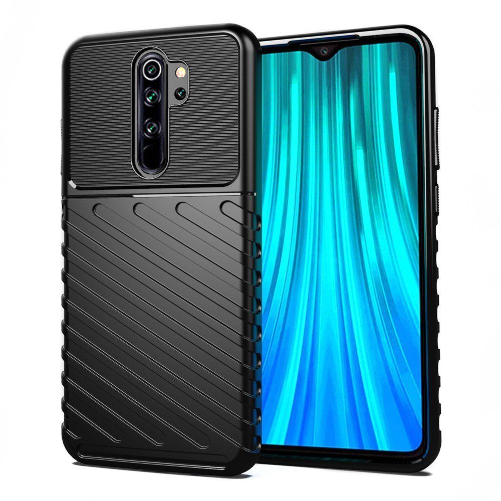 Θήκη Κινητού Thunder Case Flexible Tough Rugged Xiaomi Redmi Note 8 Pro Μαύρο