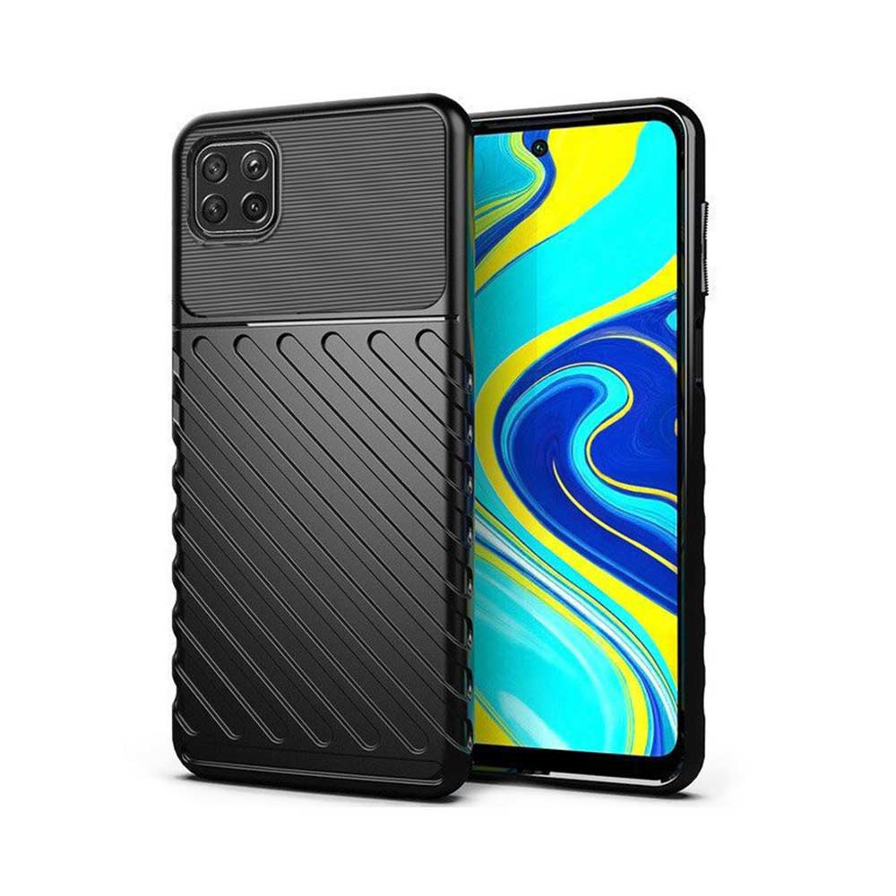 Θήκη Κινητού Thunder Case Flexible Tough Rugged Xiaomi Redmi 9C Μαύρο