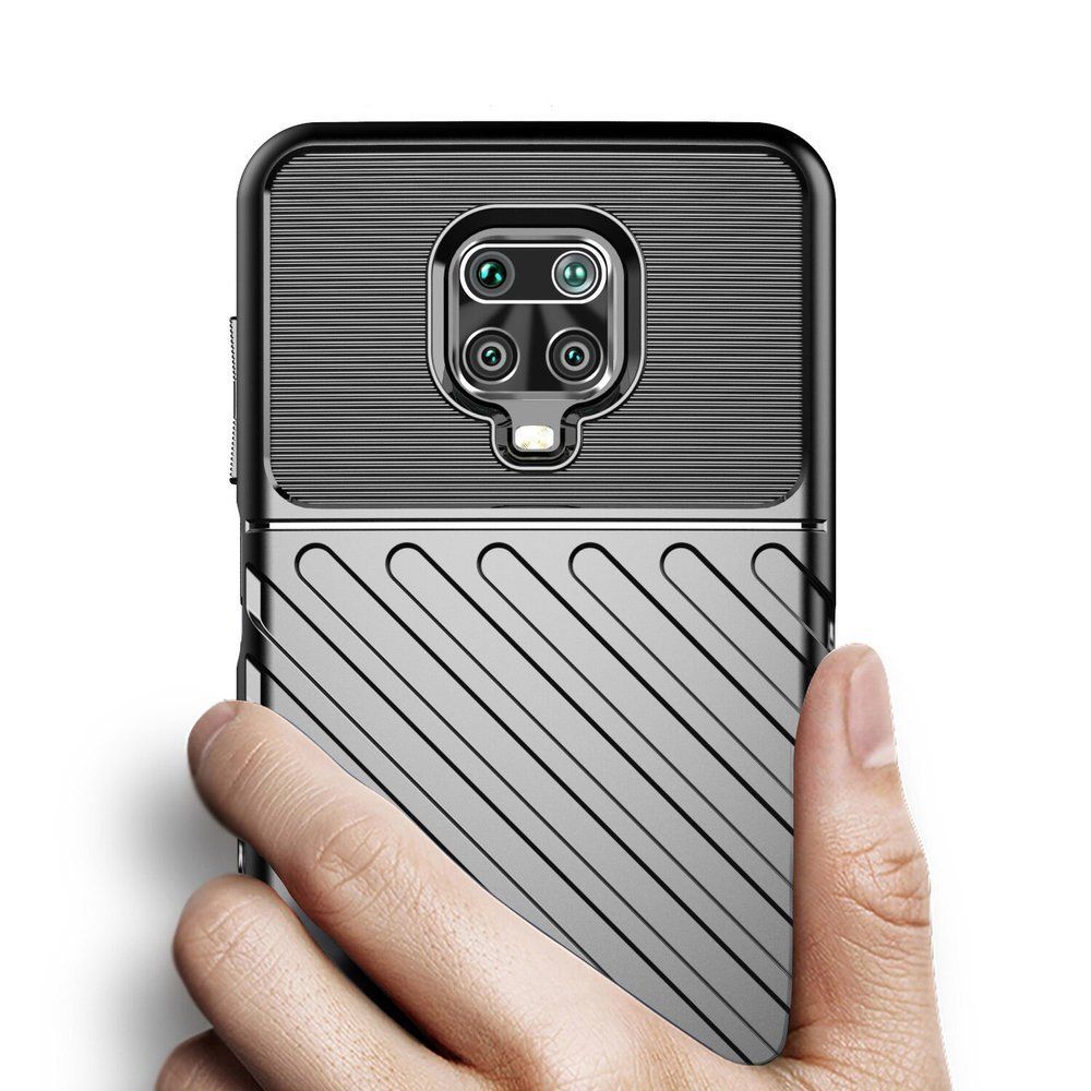 Θήκη Κινητού Thunder Case Flexible Tough Rugged Xiaomi Redmi 9C Μαύρο