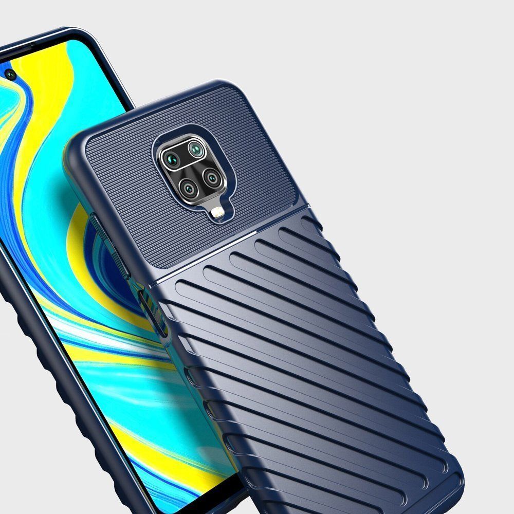 Θήκη Κινητού Thunder Case Flexible Tough Rugged Xiaomi Redmi 9C Μπλέ