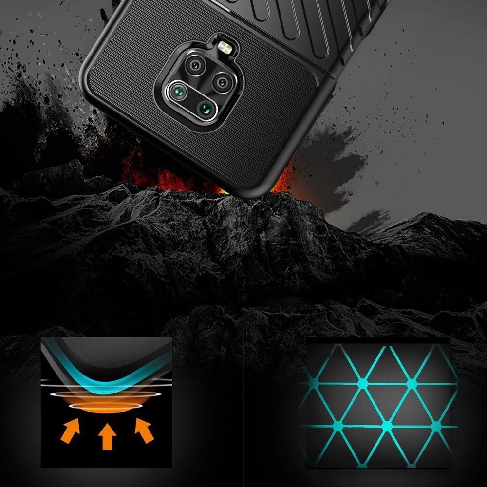 Θήκη Κινητού Thunder Case Flexible Tough Rugged Xiaomi Redmi 9C Μπλέ