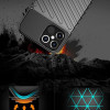 Θήκη Κινητού Thunder Case Flexible Tough Rugged Apple iPhone 12 / iPhone 12 Pro Μαύρο