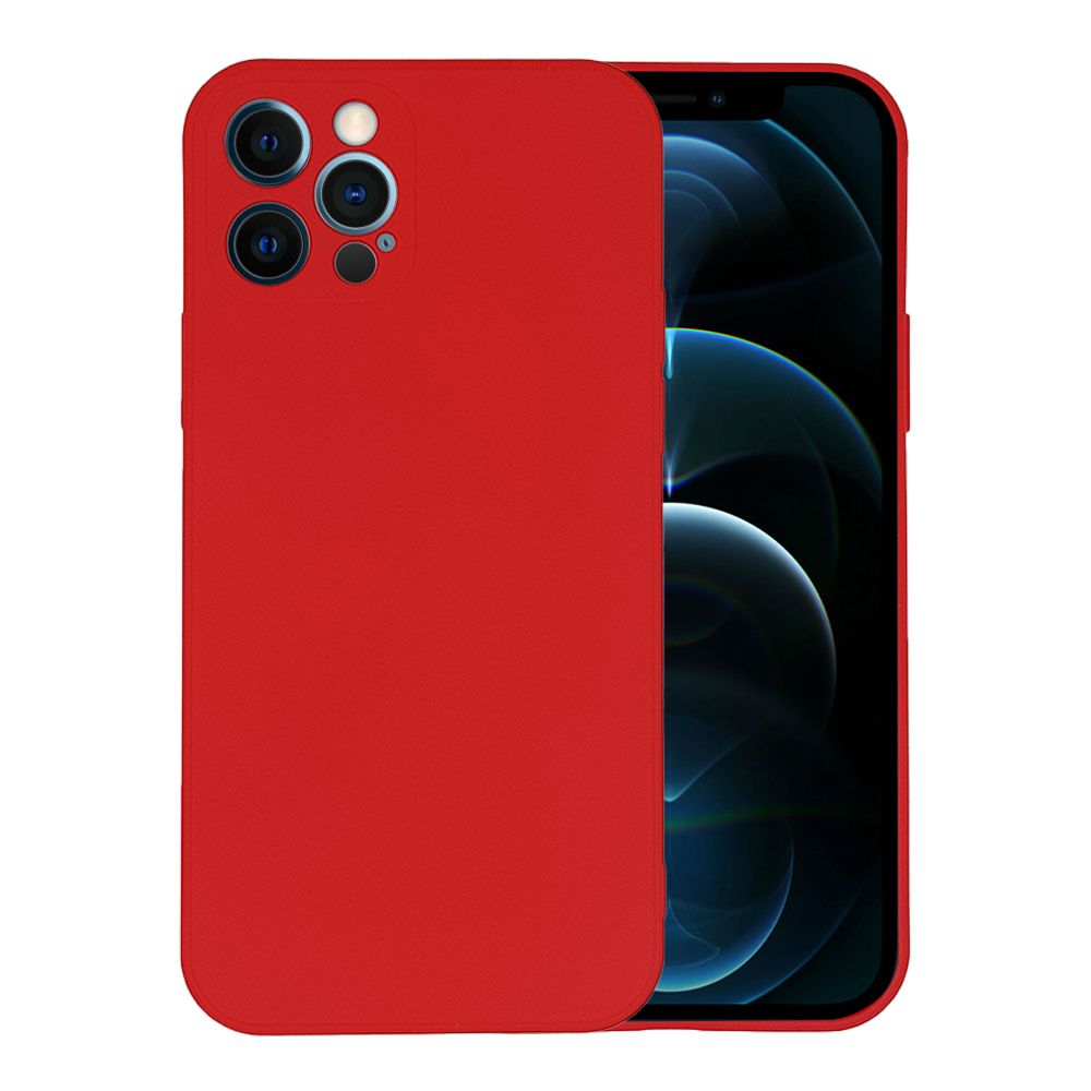 Θήκη Σιλικόνης My Colors Sonique Apple iPhone 12 Pro Κόκκινο