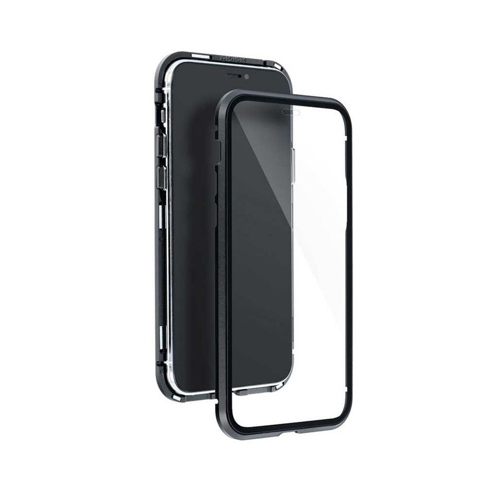 Μαγνητική Θήκη 360° front back Xiaomi Redmi Note 10 / Redmi Note 10s / Poco M5s Μαύρο
