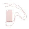Θήκη Σιλικόνης με Κορδόνι CarryHang Sonique Apple iPhone 7 / iPhone 8 / iPhone SE 2020 / iPhone SE 2022 Ροζ