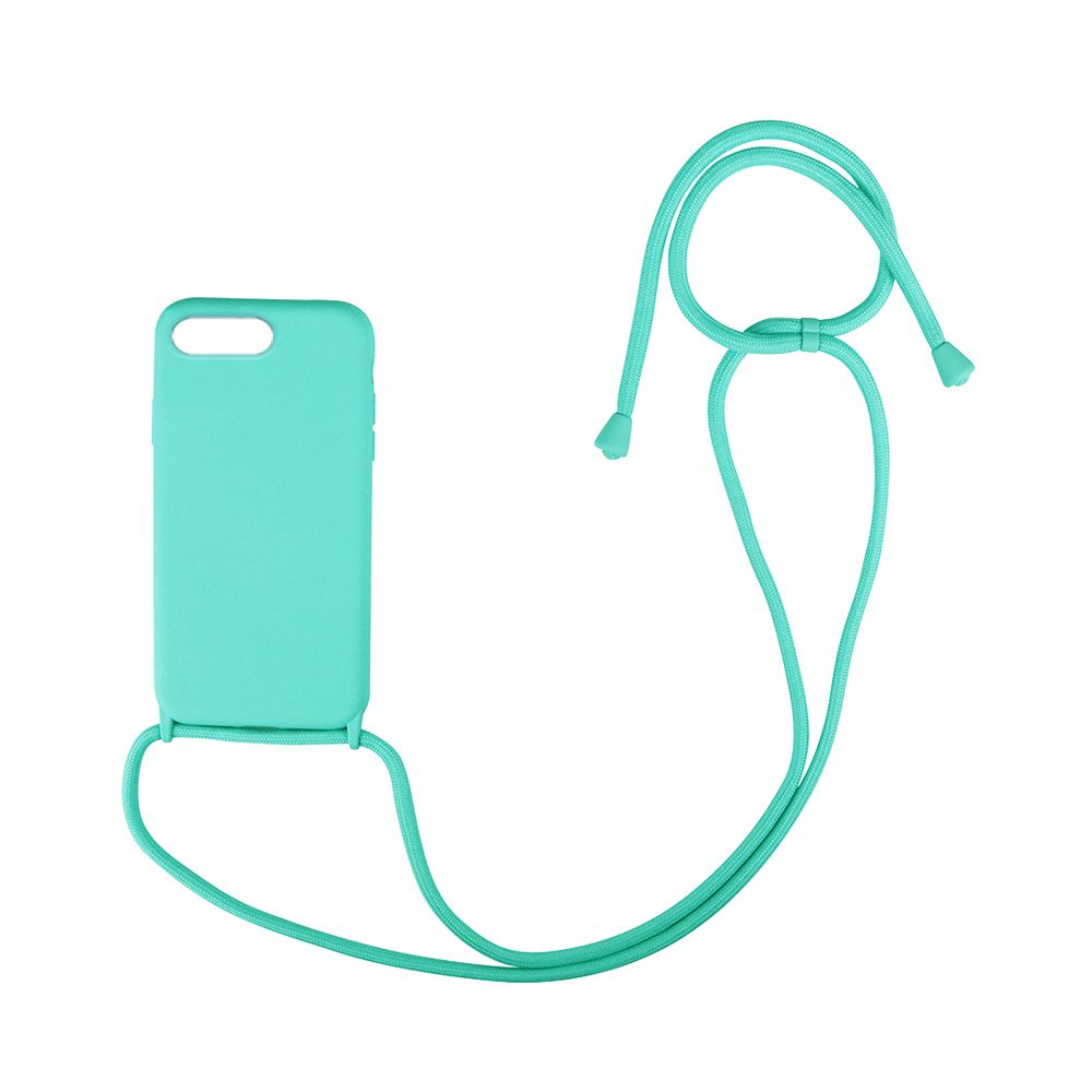 Θήκη Σιλικόνης με Κορδόνι CarryHang Sonique Apple iPhone 7 Plus / iPhone 8 Plus Γαλάζιο