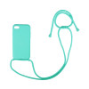 Θήκη Σιλικόνης με Κορδόνι CarryHang Sonique Apple iPhone 7 / iPhone 8 / iPhone SE 2020 / iPhone SE 2022 Γαλάζιο
