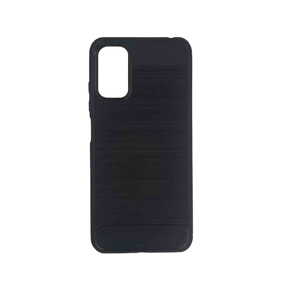 Θήκη Σιλικόνης Carbon TPU Fiber Brushed Xiaomi Redmi Note 10 5G / Poco M3 Pro 5G Μαύρο