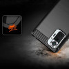 Θήκη Σιλικόνης Carbon TPU Fiber Brushed Xiaomi Redmi Note 10 Pro Μαύρο