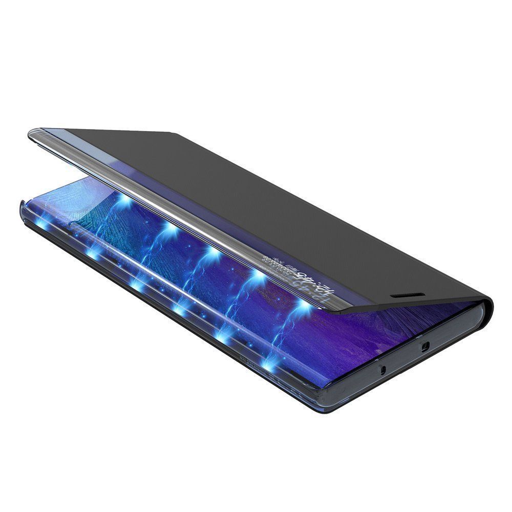 New Sleep Book Case kickstand Xiaomi Redmi Note 10 / Redmi Note 10s / Poco M5s Μαύρο