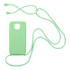 Θήκη Σιλικόνης με Κορδόνι CarryHang Sonique Xiaomi Redmi Note 9S/9 Pro Πράσινο Ανοιχτό