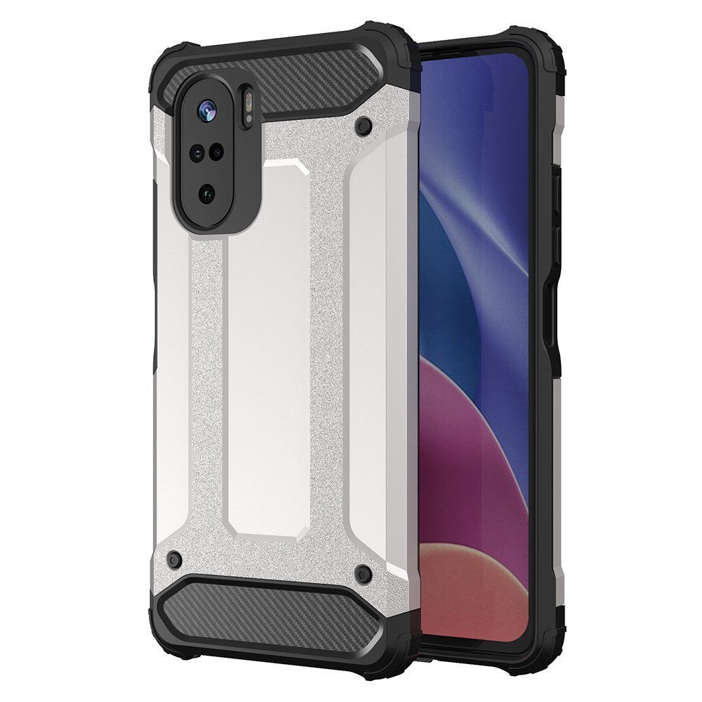 Θήκη Heavy Armor Sonique Xiaomi Poco F3 / Mi 11i Ασημί