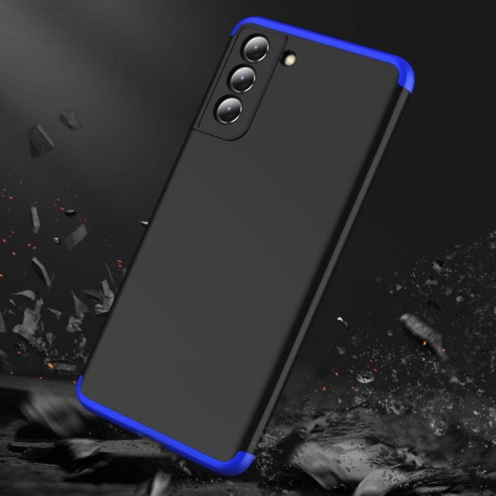 GKK 360 Full Body Protection Samsung Galaxy S21 FE Μαύρο/Μπλε