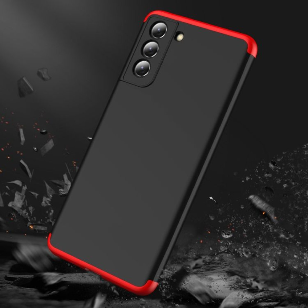 GKK 360 Full Body Protection Samsung Galaxy S21 FE Μαύρο/Κόκκινο