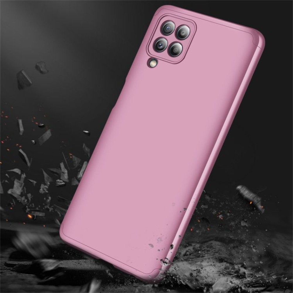 GKK 360 Full Body Protection Samsung Galaxy A22 4G / Galaxy M32 4G / Galaxy M22 4G Ροζ Χρυσό