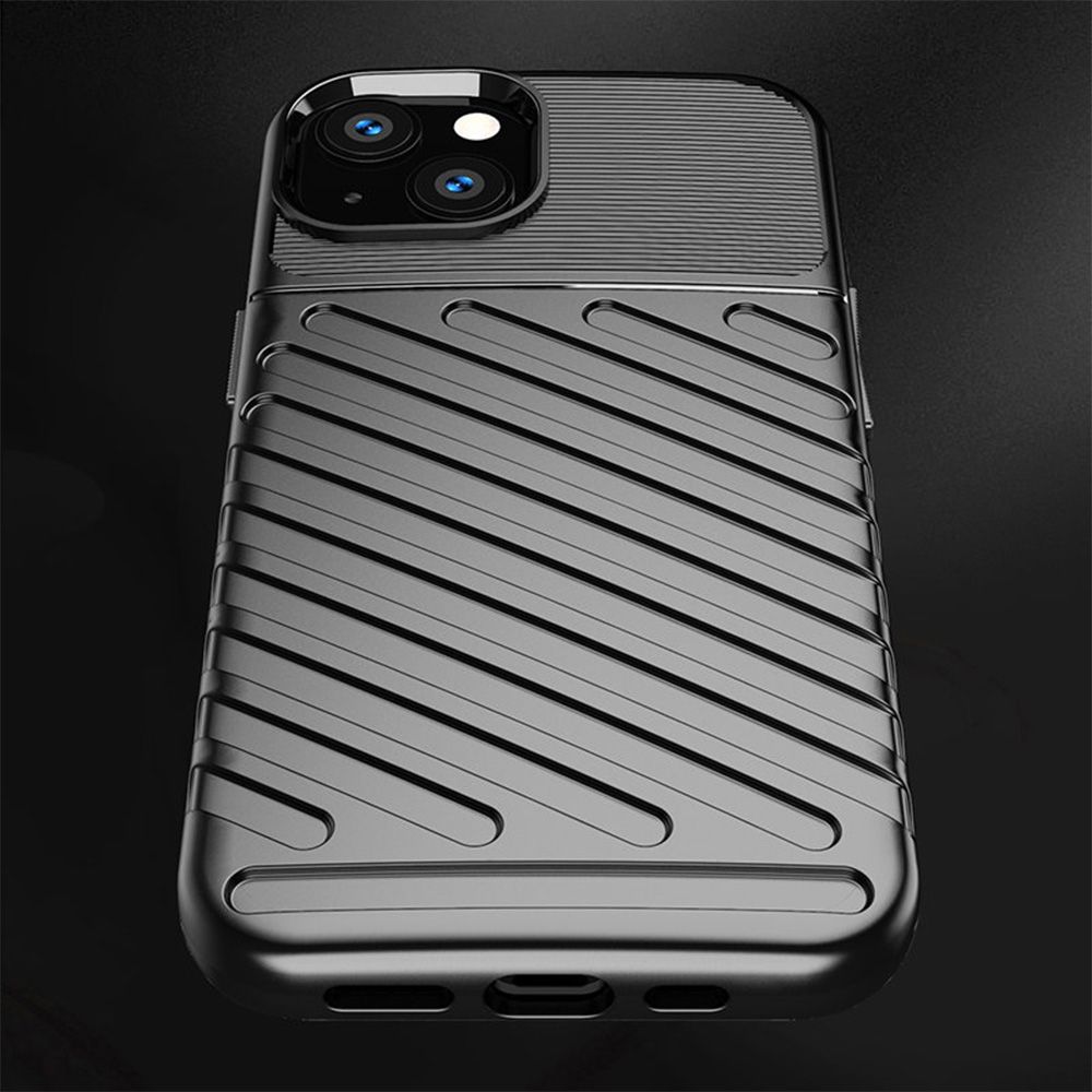 Θήκη Κινητού Thunder Case Flexible Tough Rugged Apple iPhone 13 Μαύρο