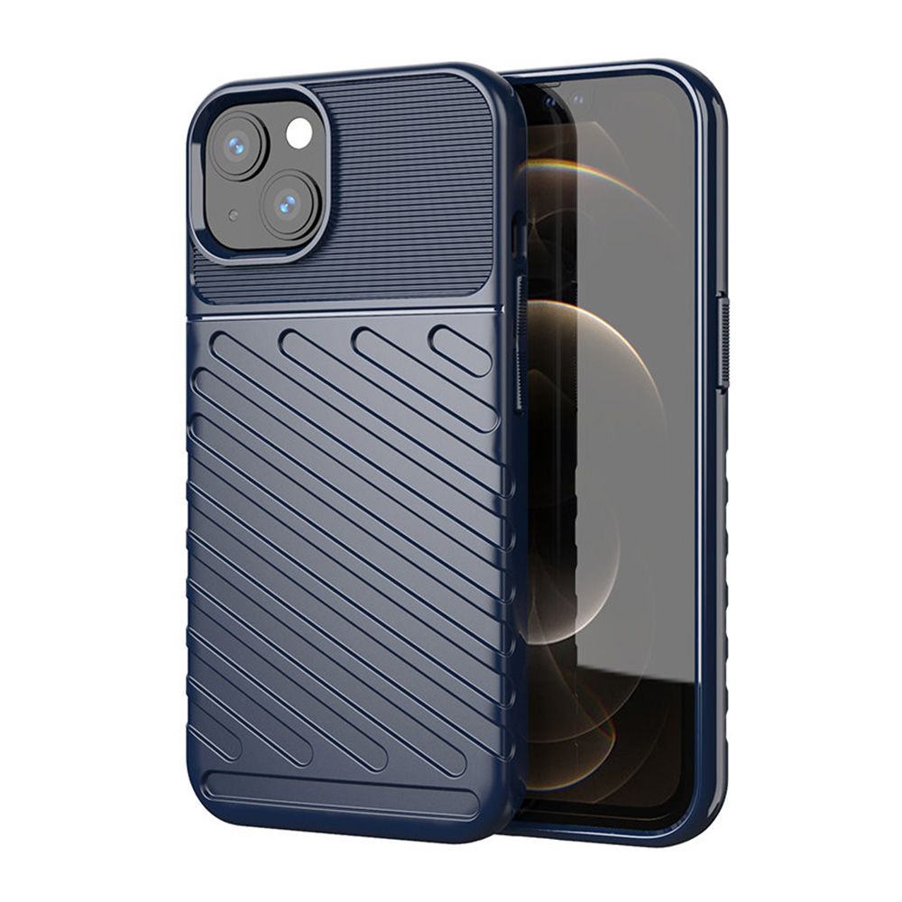 Θήκη Κινητού Thunder Case Flexible Tough Rugged Apple iPhone 13 Μπλέ
