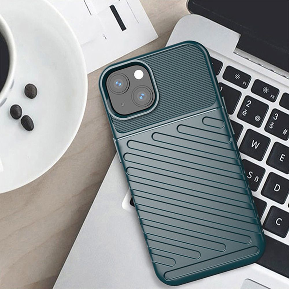 Θήκη Κινητού Thunder Case Flexible Tough Rugged Apple iPhone 13 Πράσινο