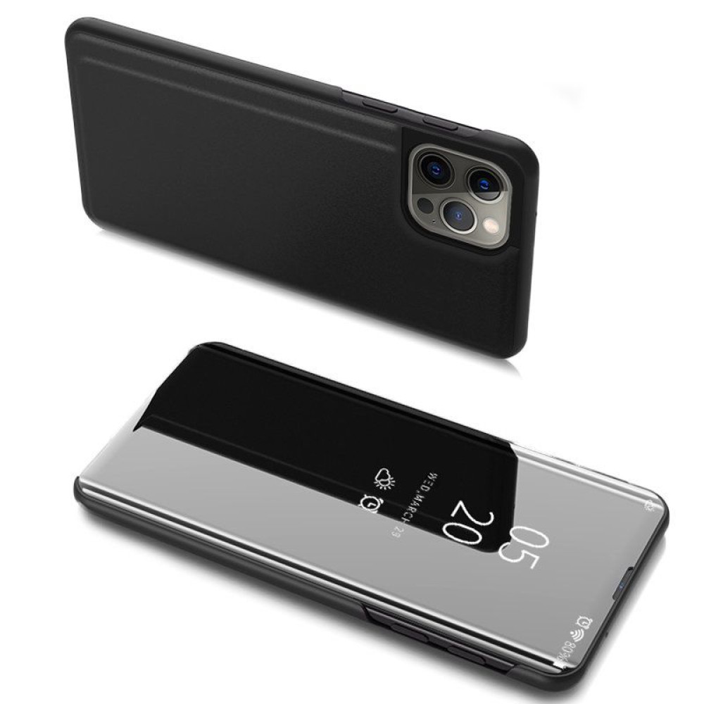 Clear View Cover Apple iPhone 13 Pro Μαύρο