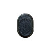 Αυτοκόλλητο Δαχτυλίδι  Κινητού Μαγνητικό Ring Glitter Οβαλ Μαύρο