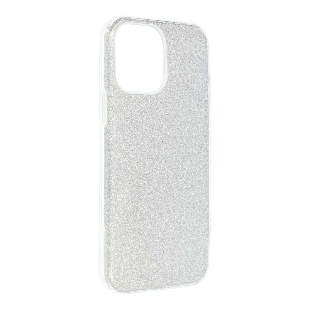 Θήκη Shining TPU Apple iPhone 13 Pro Max Ασημί