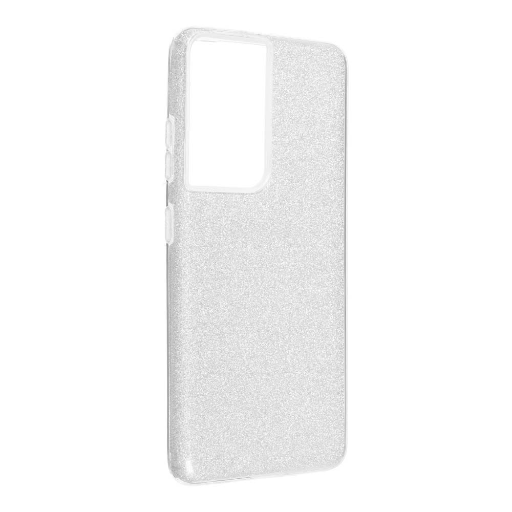 Θήκη Shining TPU Samsung Galaxy S21 Ultra Ασημί
