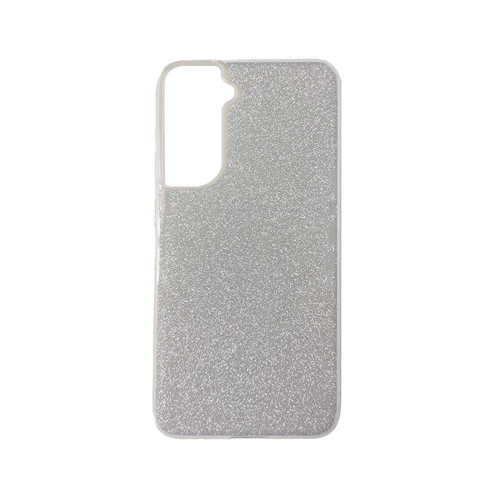 Θήκη Shining TPU Samsung Galaxy S21 FE Ασημί