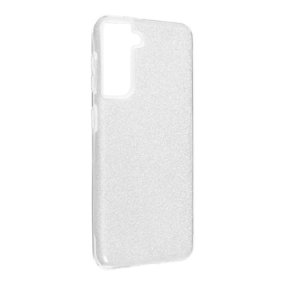 Θήκη Shining TPU Samsung Galaxy S21 Ασημί